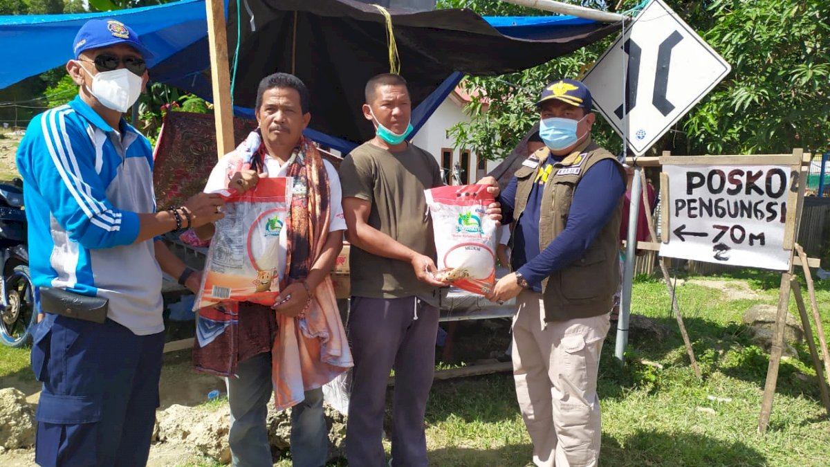 Pemkot Parepare Salurkan Bantuan Langsung ke Lokasi Pengungsi