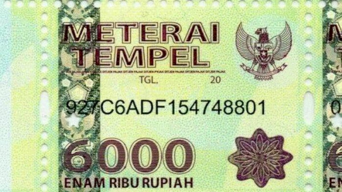 Pemalsuan Materai, Negara Rugi Hingga Rp37 Miliar