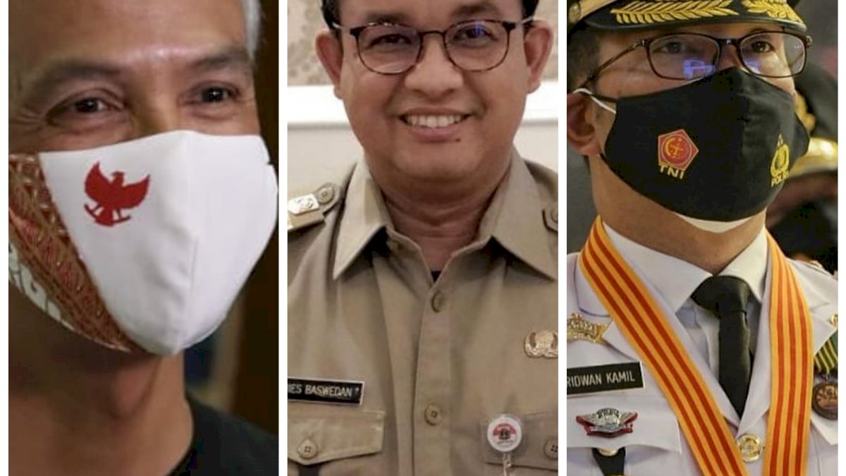 Tiga Gubernur Saat Ini Diprediksi Ramaikan Bursa Calon Presiden 2024