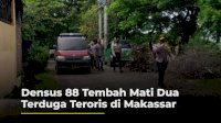 VIDEO: Densus 88 Tembah Mati Dua Terduga Teroris di Makassar