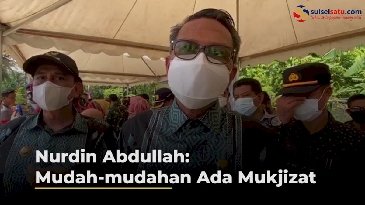 VIDEO: Tragedi Jatuhnya Sriwijaya Air SJ 182, Nurdin Abdullah: Mudah-mudahan Ada Mukjizat