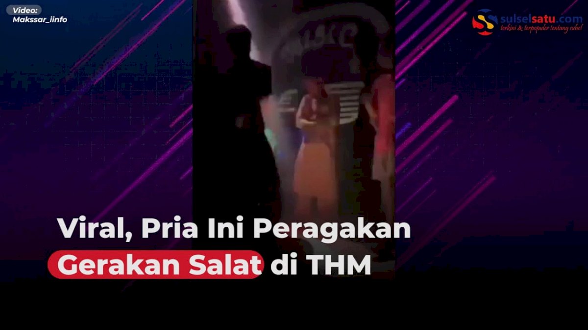 VIDEO: Viral, Pria Ini Peragakan Gerakan Salat di Tempat Hiburan Malam