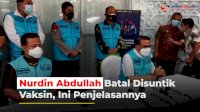Gubernur Nurdin Abdullah Batal Disuntik Vaksin, Ini Penjelasannya
