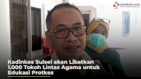 VIDEO: Kadinkes Sulsel Libatkan 1.000 Tokoh Lintas Agama Untuk Edukasi Protkes