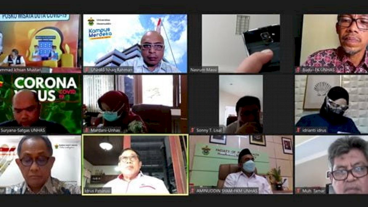 Tim Satgas Covid-19 Unhas Gelar Rapat Koordinasi