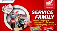 Promo Spesial Imlek dan Valentine, Asmo Sulsel Service Dua Motor Hanya Rp155 Ribu