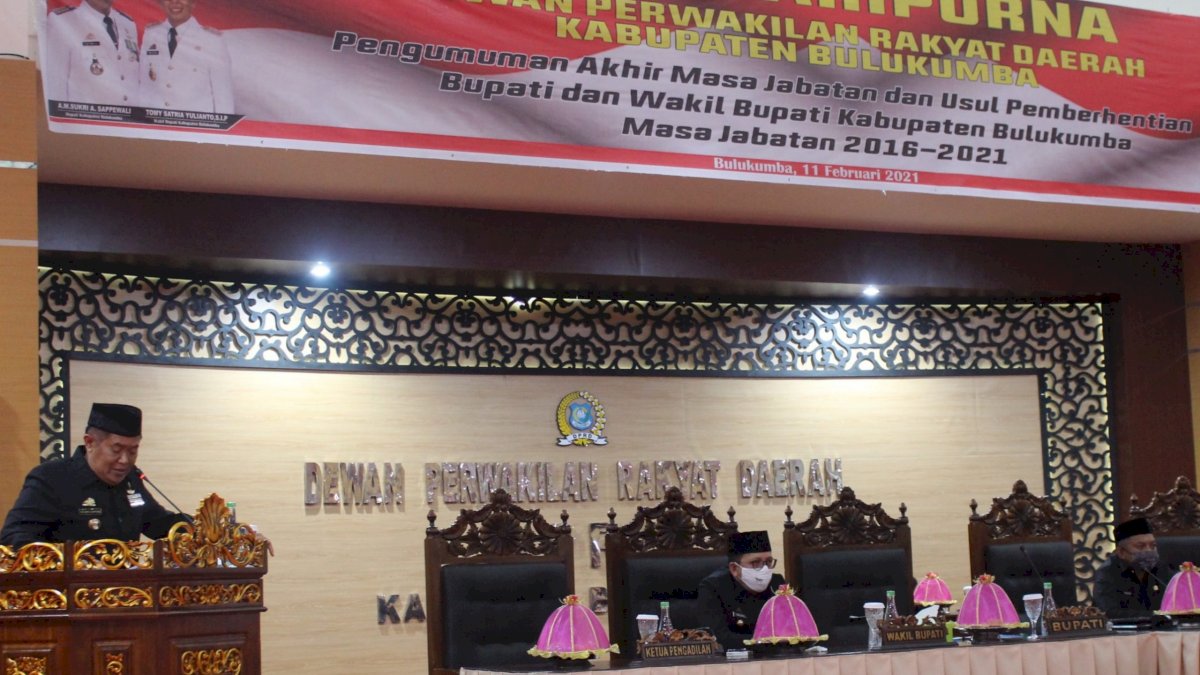 Dewan Usul Pemberhentian Bupati dan Wakil Bupati Bulukumba