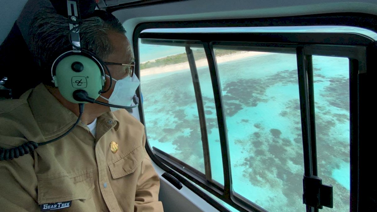 Nurdin Minta Warga Ikut Jaga Pulau Lantigiang
