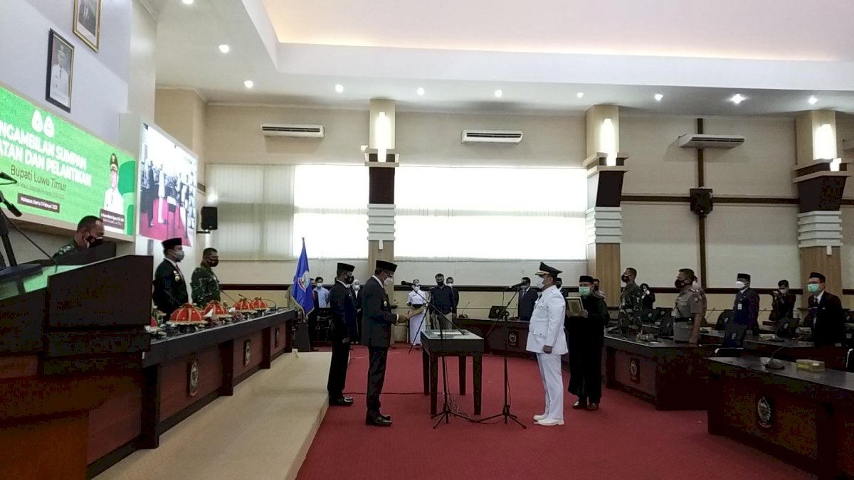Ibas Jadi Bupati Pertama yang Dilantik di Tahun 2021