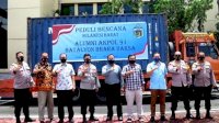 Kapolda Sulsel Lepas Bantuan Alumni Akpol 1991 untuk Gempa Sulbar