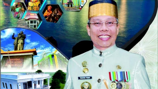 Walikota Parepare Taufan Pawe, satu-satunya kepala daerah di Sulsel yang menerima Anugerah Kebudayaan dari PWI.