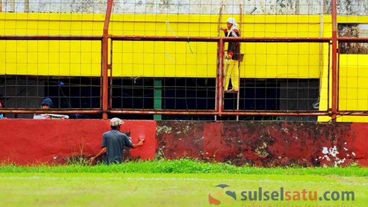 Pemprov Sulsel Komitmen Lanjutkan Renovasi Stadion Mattoanging