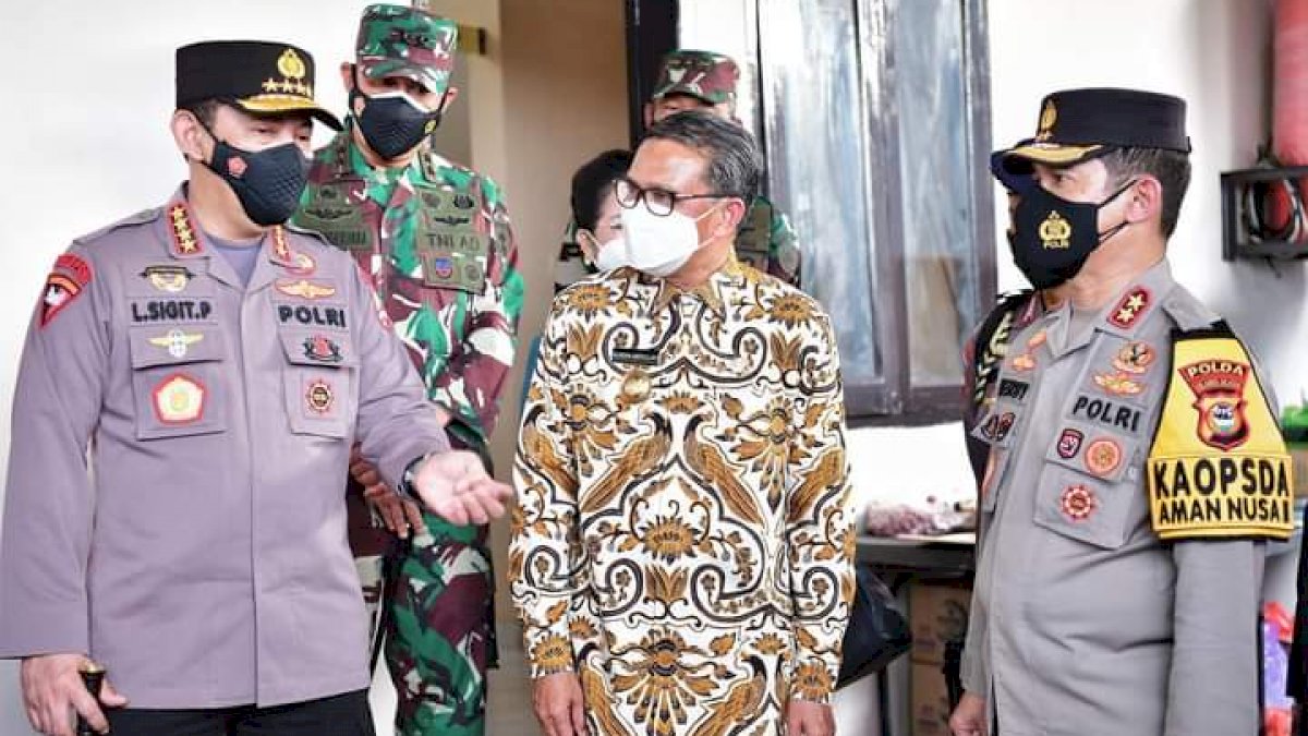 Ke Makassar, Ini Harapan Kapolri ke Nurdin Abdullah