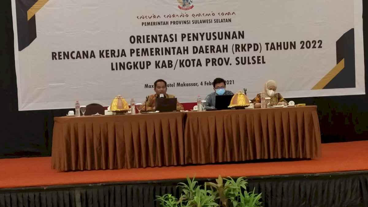 Bappelitbangda Sulsel Gelar Orientasi Tingkatkan Kolaborasi Pembangunan Daerah
