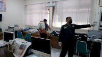Kecamatan Bacukiki Barat Intens Lakukan Penyemprotan Disinfektan