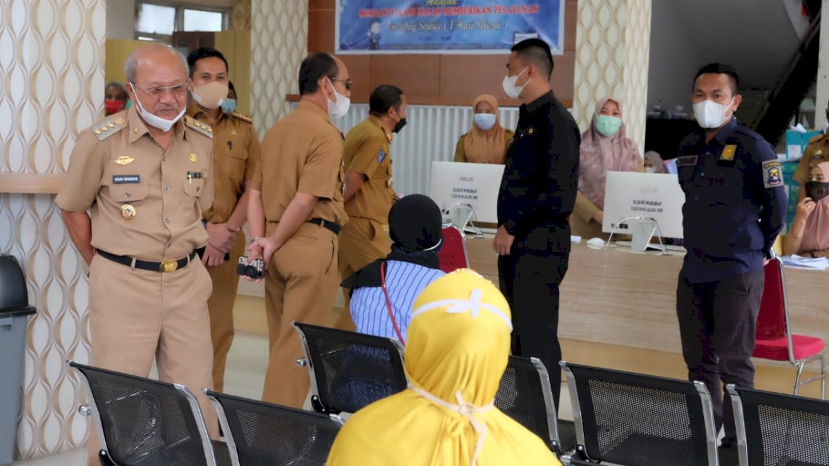 Kerap Gagal Raih Predikat WTP, Bupati Jeneponto Sidak Kantor OPD