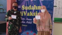Tak Ada Efek Samping, Dandim 1425 Jeneponto Kembali Divaksin Covid-19