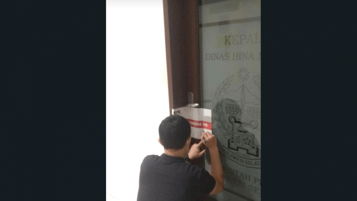 Ruang Kerja Mantan Pj Walikota Rudy Djamaluddin Juga Disegel KPK