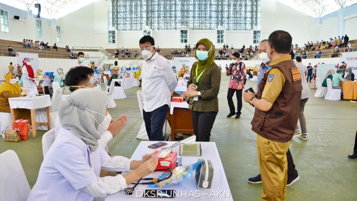 Vaksinasi Tahap II di Sulsel Sasar 1,4 Juta Orang