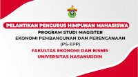 Pelantikan Pengurus Baru Himpunan Mahasiswa EPP FEB Unhas