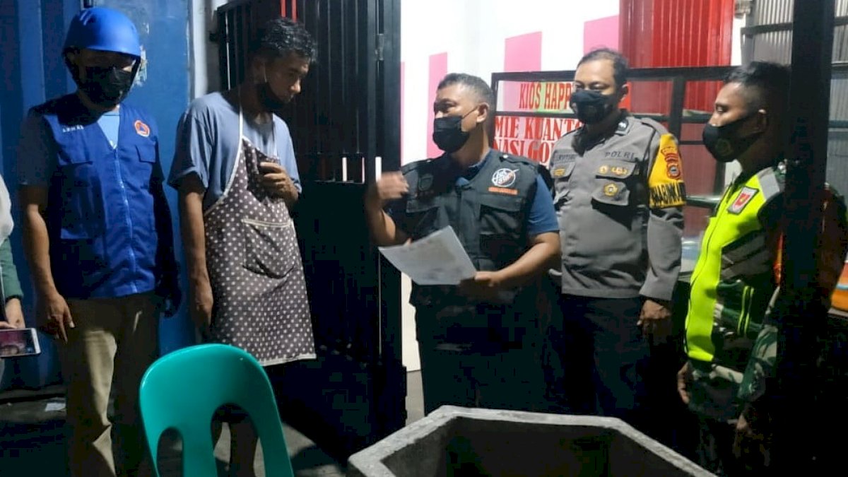 Posko Penanganan Covid-19 Labukkang Imbau Pelaku UMKM Patuhi Perwali