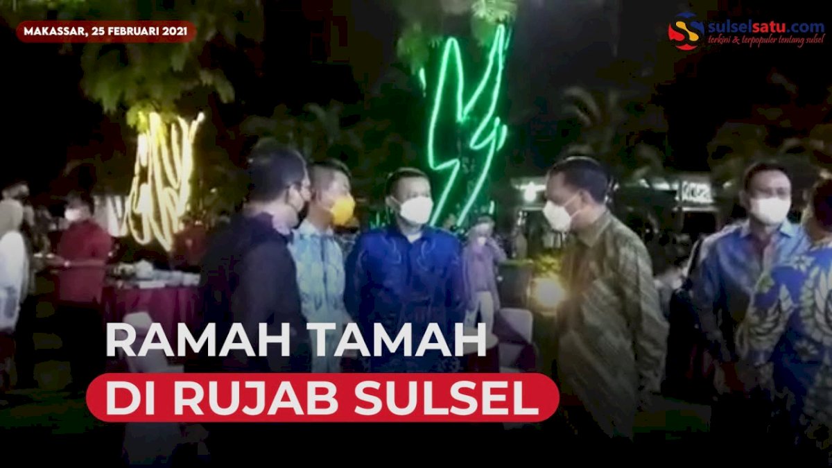 VIDEO: Kepala Daerah Terpilih Hadiri Ramah Tamah di Gubernuran Sulsel