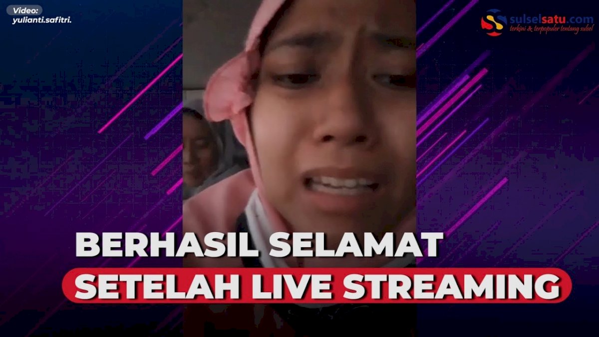 VIDEO: Viral, Wanita Ini Berhasil Diselamatkan Setelah Live di Facebook