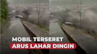 VIDEO: Detik-detik Mobil Avanza Terseret Arus Lahar Dingin Gunung Semeru