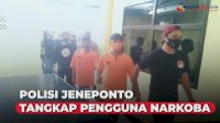 VIDEO: Nyamar Jadi Sopir, Polisi Jeneponto Bekuk Pengguna dan Pengedar Narkoba