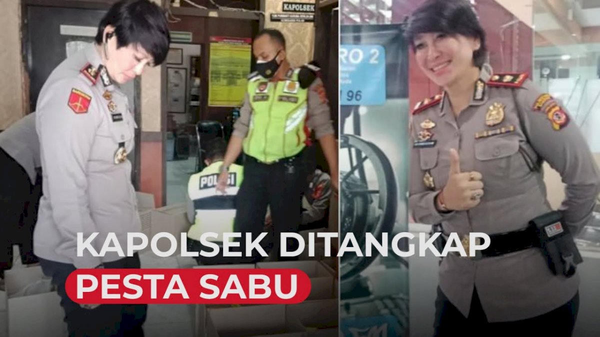 Kapolsek Astanaanyar Ditangkap Pesta Sabu