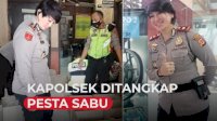 Kapolsek Astanaanyar Ditangkap Pesta Sabu