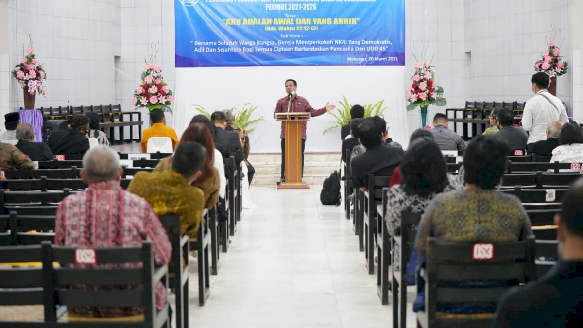 Sudirman Sulaiman Ajak Gereja Dukung Program Pemprov Sulsel