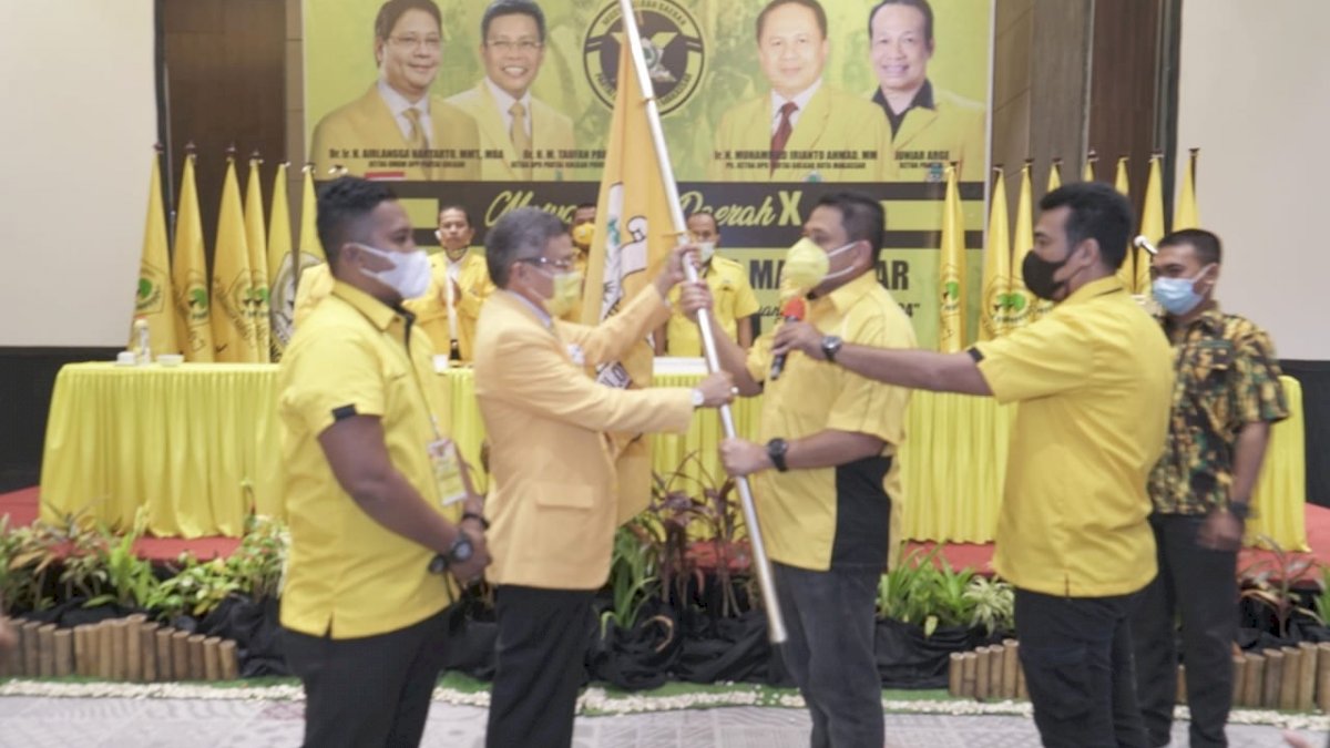 Terpilih Aklamasi, Appi Sah Pimpin Golkar Makassar