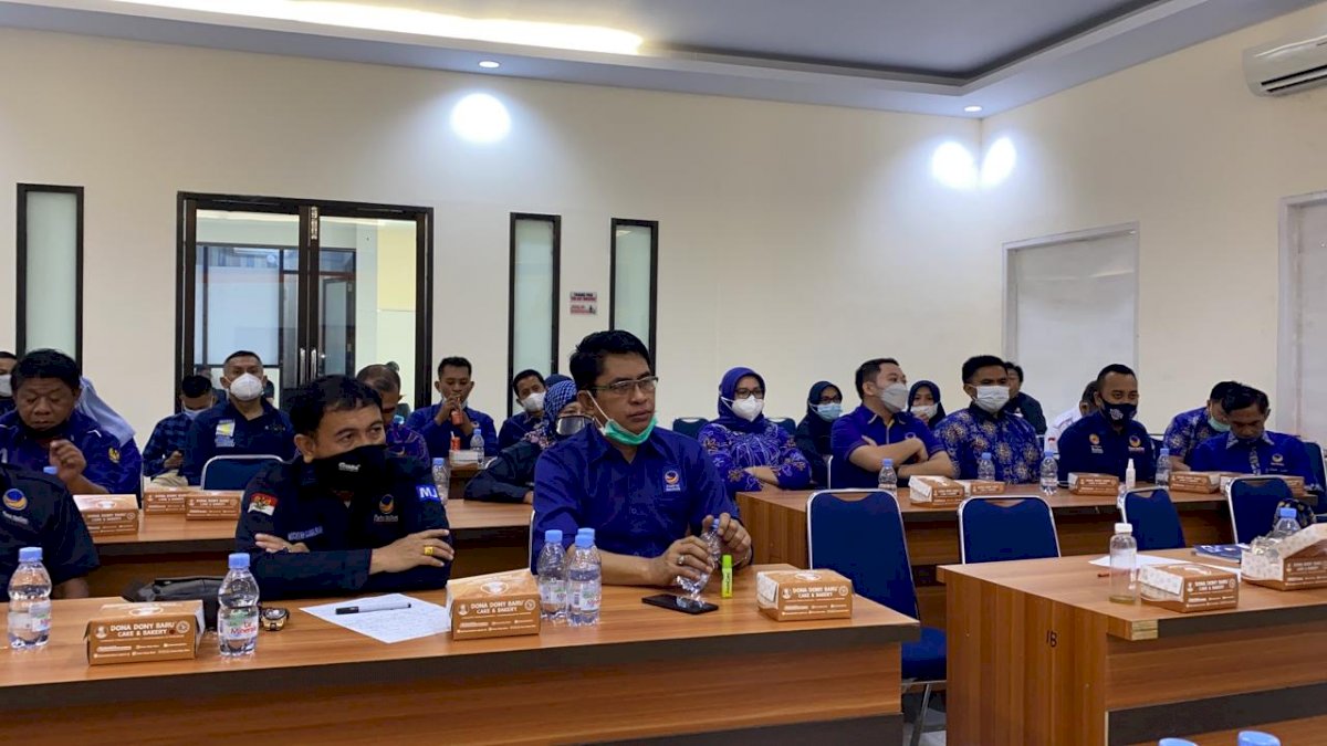 Dipimpin Syaharuddin Alrif, DPW NasDem Sulsel Safari Struktural ke DPD