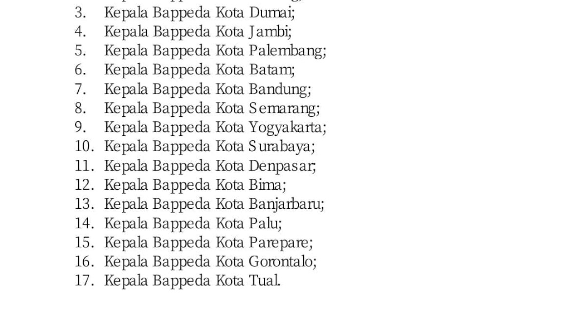 Penilaian Bappeda se-Indonesia, Parepare Wakili Sulsel ke Tahap II