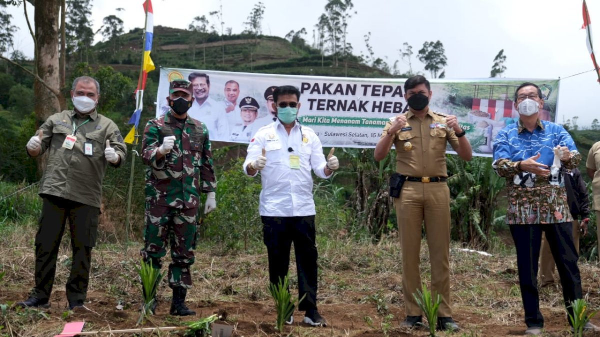 Kementan, Cimory dan Pemkab Gowa Resmi Bangun Inkubator Sapi Perah