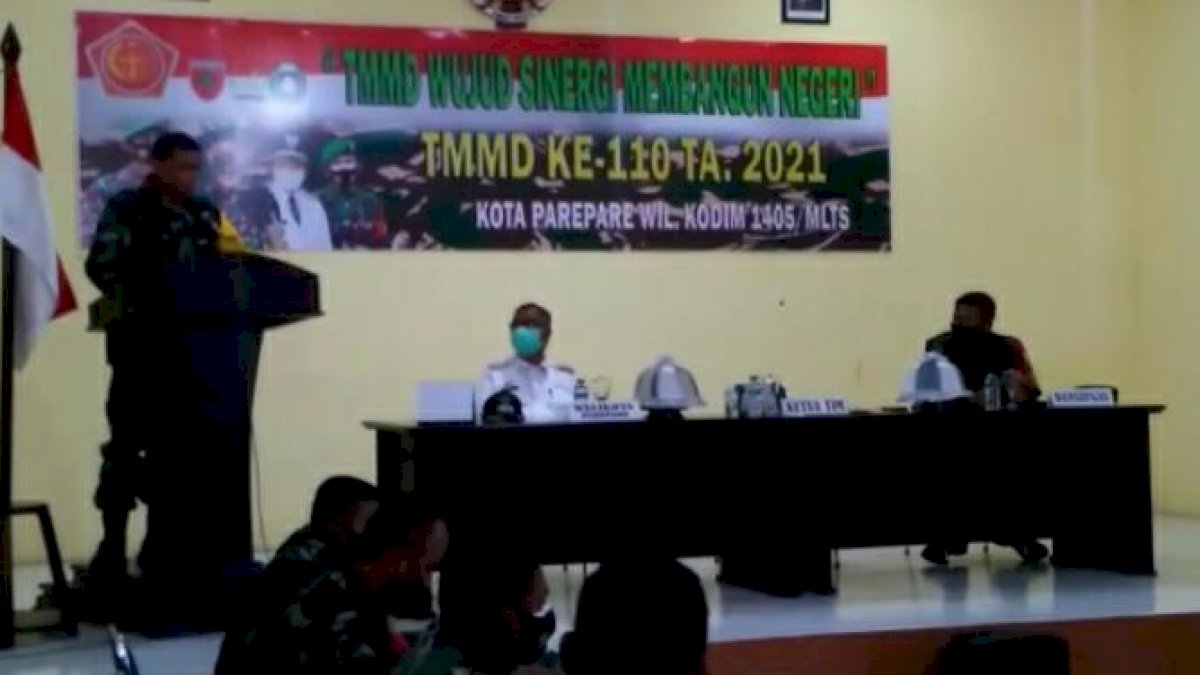 Tinjau Lokasi TMMD ke-110, Ketua Tim Wasev TNI AD: Terima Kasih Pemkot Parepare