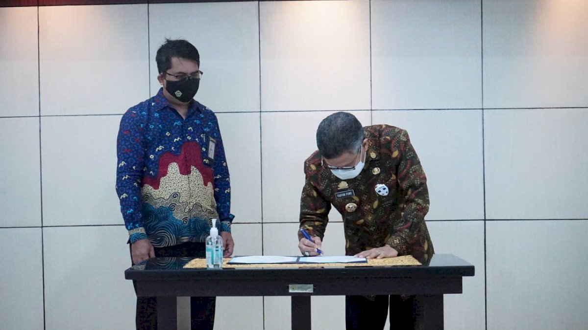 Serahkan LKPD, Walikota Parepare Harap Kembali Raih Opini WTP