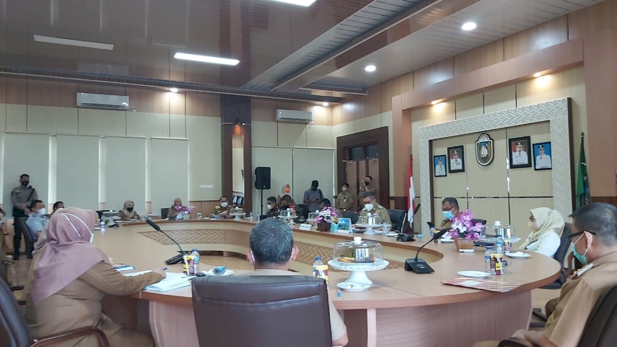 Forkopimda Parepare Rapat Bersama Terkait Perpanjangan Pembatasan Kegiatan Masyarakat
