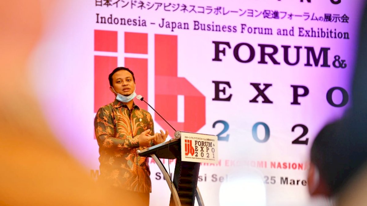 Plt Gubernur Launching Indonesia Jepang Bussines Forum and Exhibition