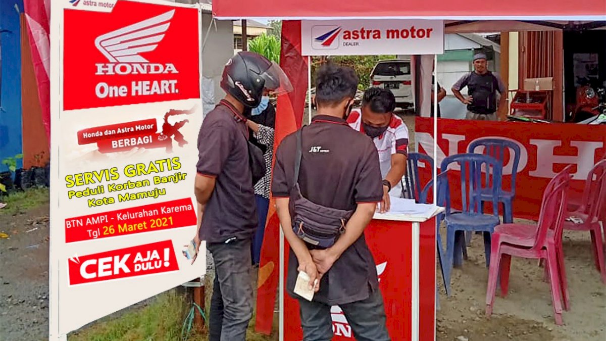 AHASS Astra Motor Beri Servis Gratis di Mamuju