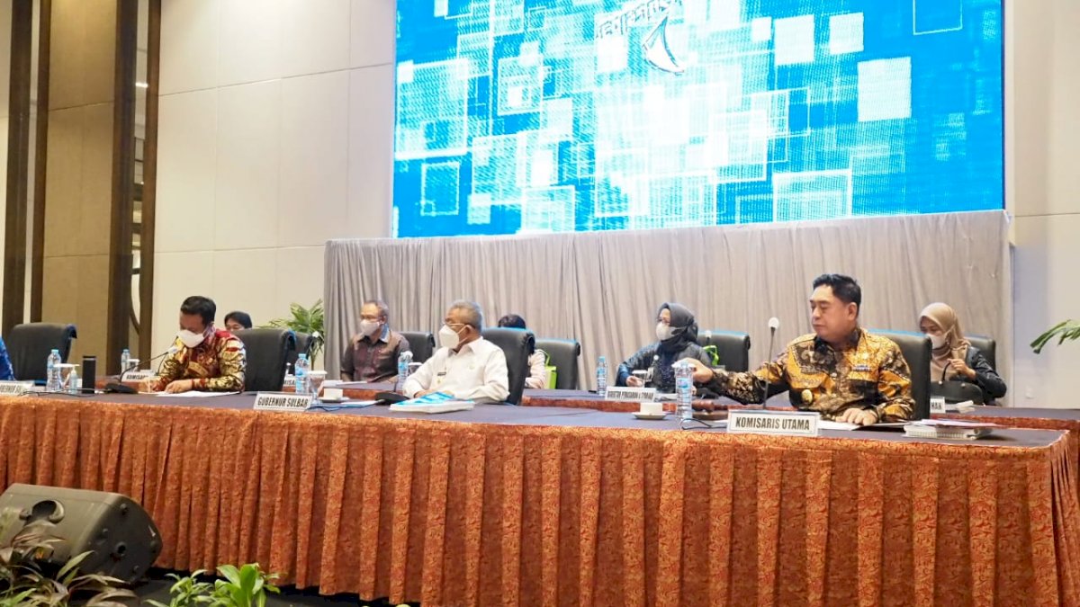 Plt Gubernur dan Sekprov Sulsel Hadiri RUPS Bank Sulselbar, Ini yang Dibahas