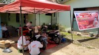 AHASS Asmo Sulsel Beri Servis Gratis Korban Banjir Kabupaten Luwu