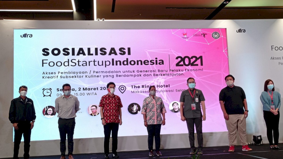 Gelar Sosialisasi Terakhir, FoodStartup Indonesia 2021 Gaet Pelaku Usaha di Makassar