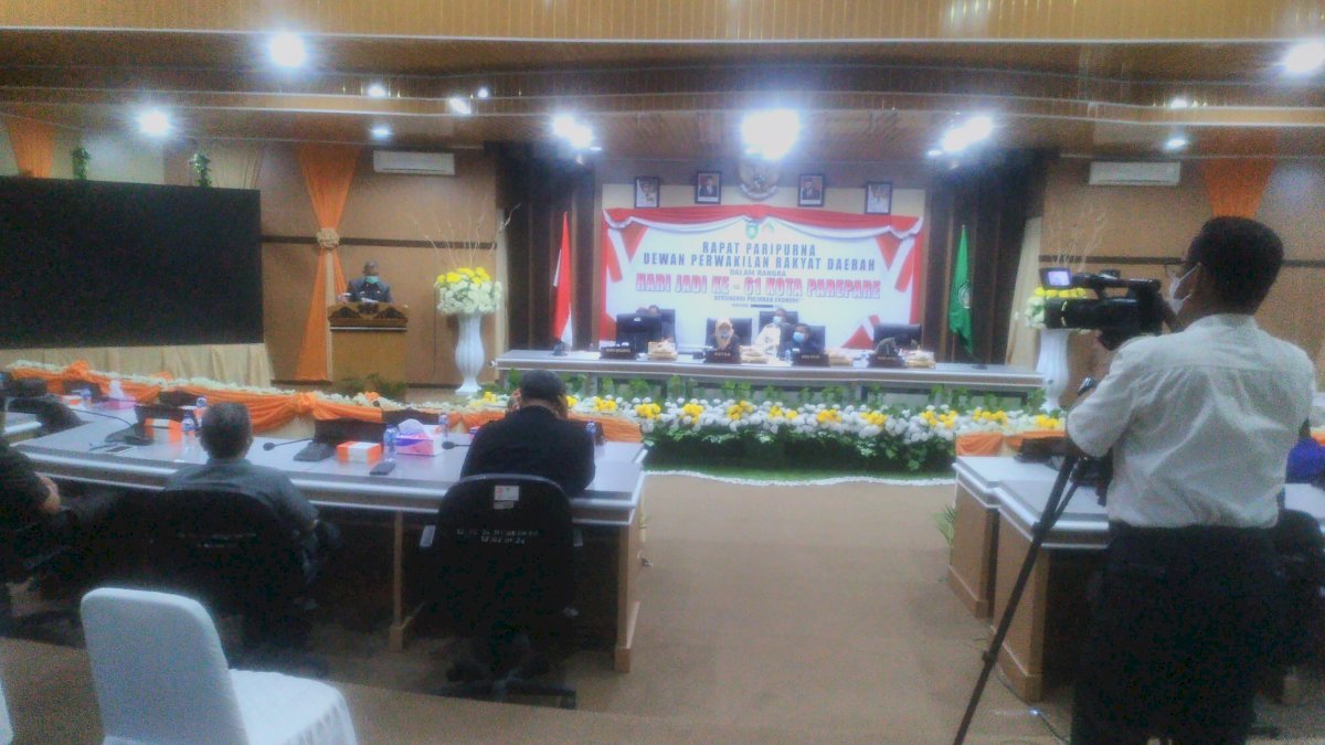 DPRD Gelar Rapat Paripurna Penyampaian Jawaban Walikota Atas Pandangan Fraksi
