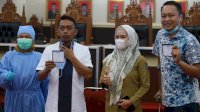 Syaharuddin Alrif Pimpin Vaksinasi di DPRD Sulsel