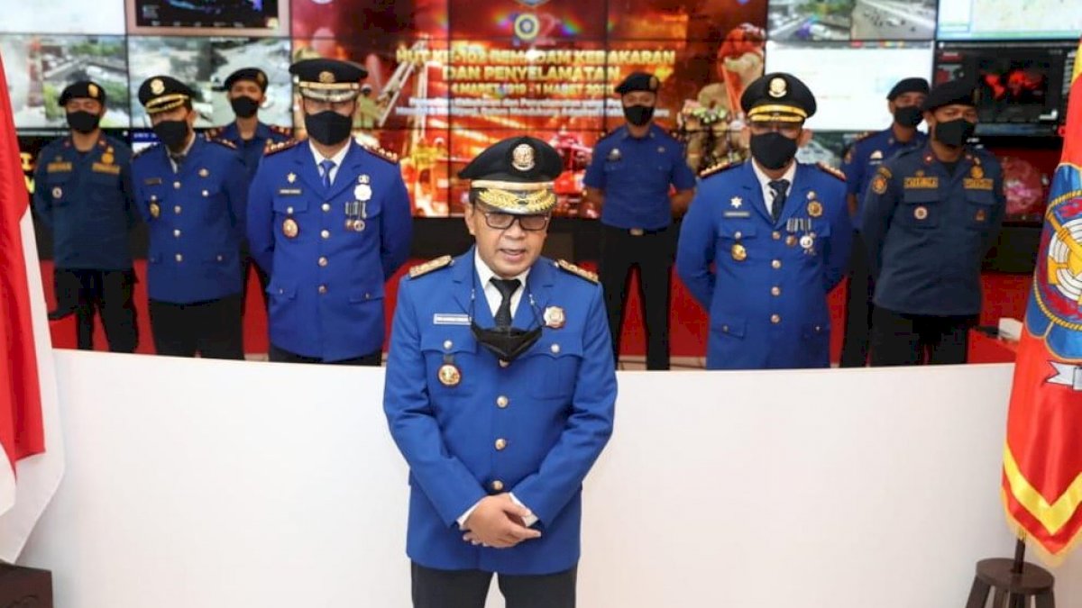 HUT Damkar dan Penyelematan, Mendagri Minta Daerah-daerah Tiru Smart City Makassar