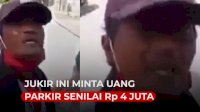 VIDEO: Jukir di Sunter Agung Minta Uang Parkir Senilai Rp 4 Juta, Videonya Viral
