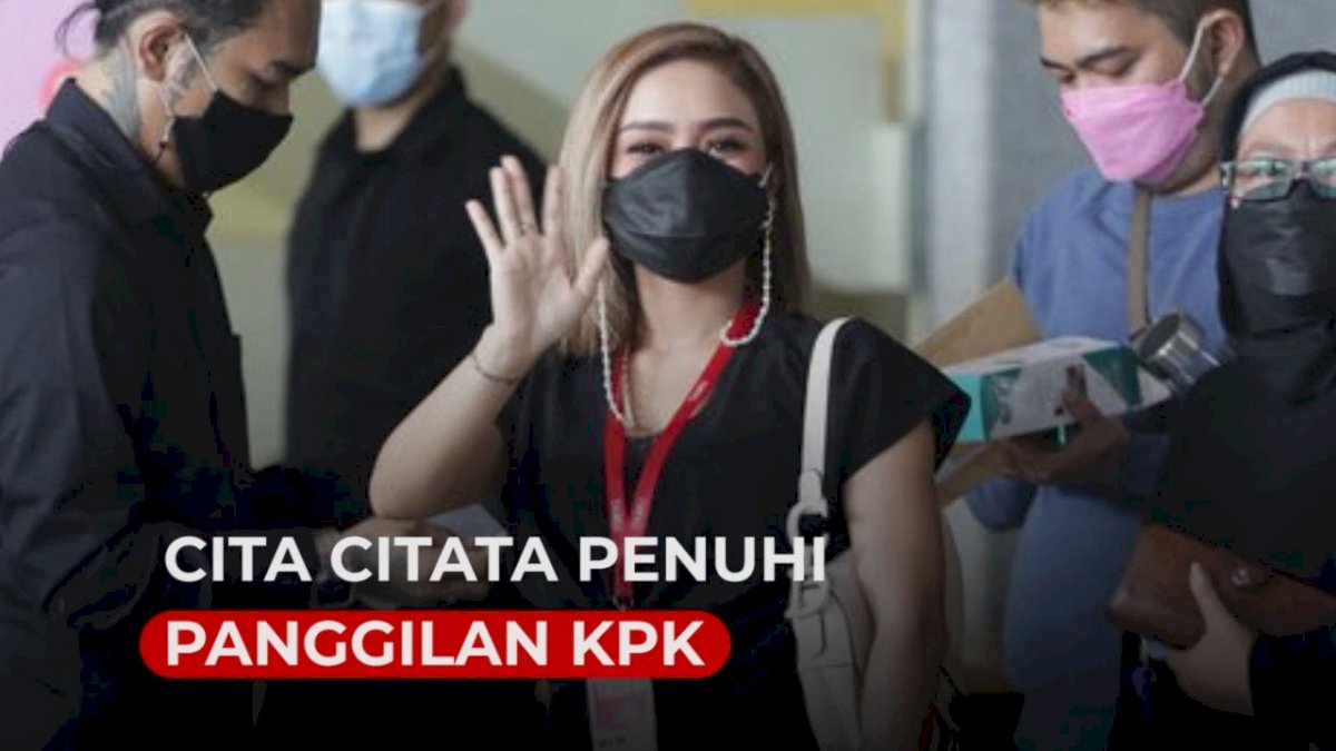 VIDEO: Penyanyi Dangdut Cita Citata Penuhi Panggilan KPK