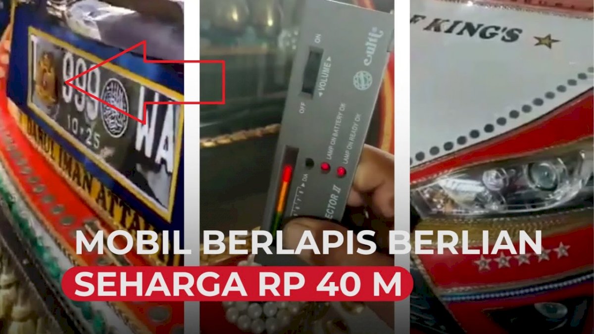 VIDEO: Viral, Mobil Toyota Yaris Berlapis Berlian dan Emas Seharga Rp 40 Miliar